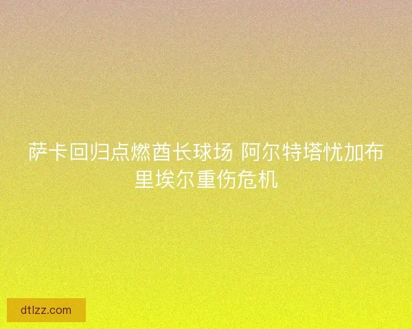 萨卡回归点燃酋长球场 阿尔特塔忧加布里埃尔重伤危机